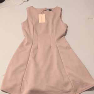 SHEIN Blush Pink Sleeveless Mini Dress